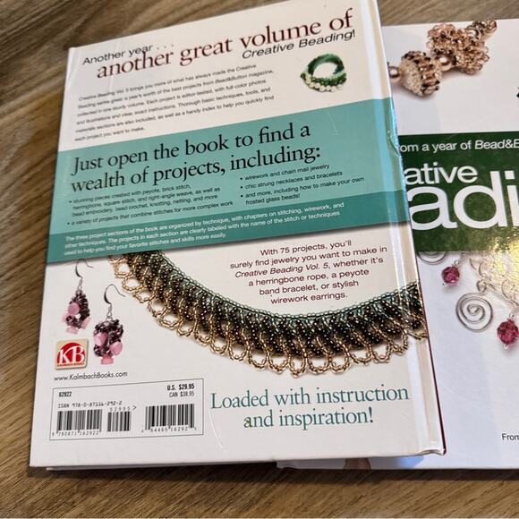 Vintage Creative Beading Books Vol 5 & 6 Jewelry Making - Picture 2 of 7